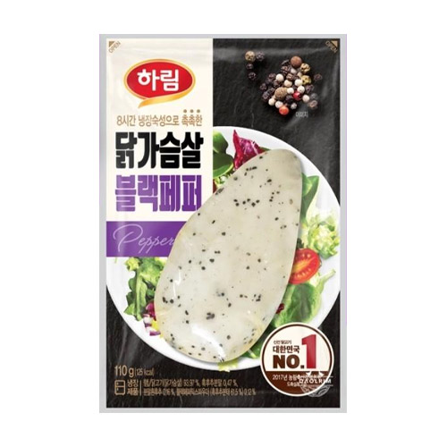 하림 닭가슴살 블랙페퍼 110g (1개)_이미지