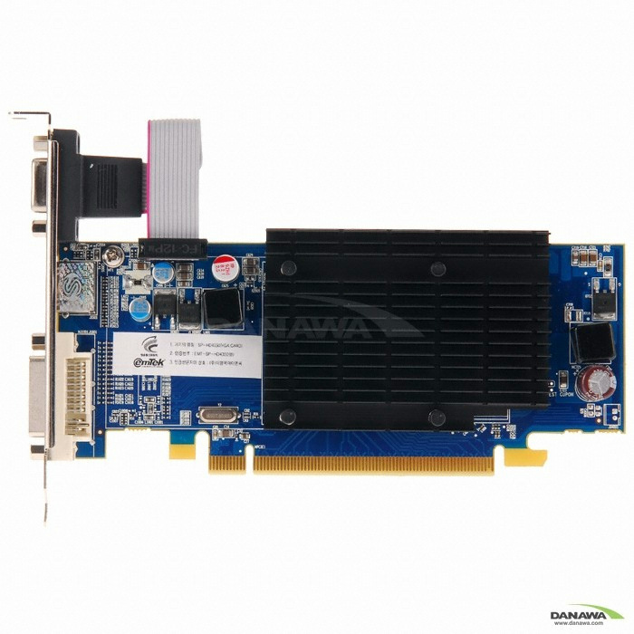 라데온 HD 4350 DDR2 HDMI 512MB(S:1GB) 무소음 LP 이엠텍
