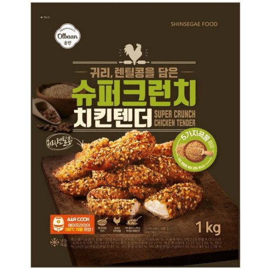 신세계푸드 올반 슈퍼 크런치 치킨텐더 1kg이미지입니다. 누르면 해당 게시물로 새창이동합니다.