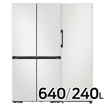 삼성전자 비스포크 키친핏 Max RM70F63R2A + 키친핏 에센셜 RZ24C59G0AP (색상선택형)