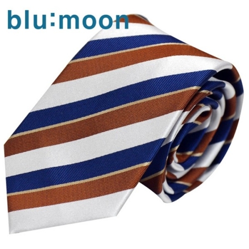 블루문 실크넥타이 우쿨렐레 브라운 7cm_이미지