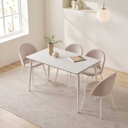 삼익가구 루티스 포세린 세라믹 식탁 1200 (의자별도)_이미지