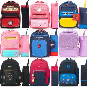  마블 키티 미니 책가방 초등학생 남아 여아 백팩 세트