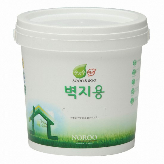 노루페인트 순앤수 항균페인트 벽지용 (2L)