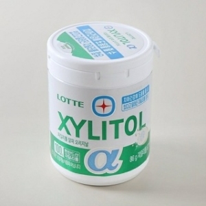 자일리톨알파 60용기 오리지날 86g x6