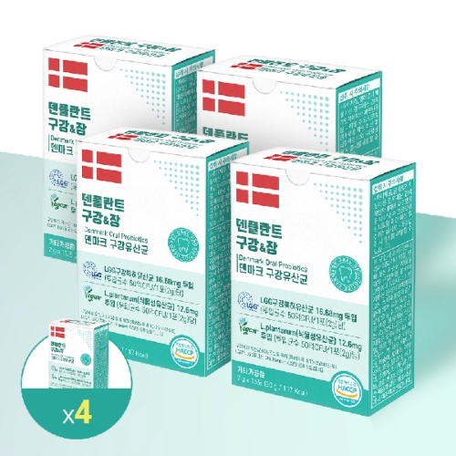 [불명] 덴플란트 구강&장 2g 15포 (4개)_이미지