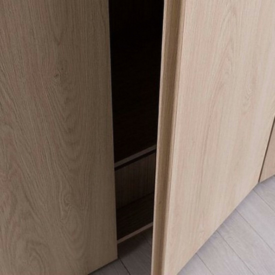 에몬스홈 로렌 붙박이장 내추럴 고급형 (30cm)_이미지