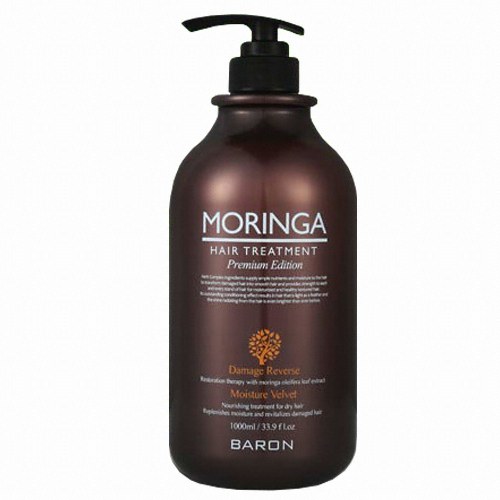 바론 모링가 헤어 트리트먼트 1000ml (2개)