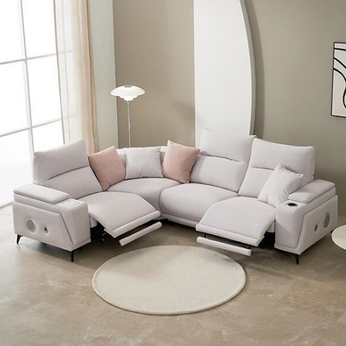 풀레스트 코너형 메카 패브릭 리클라이너 5인용