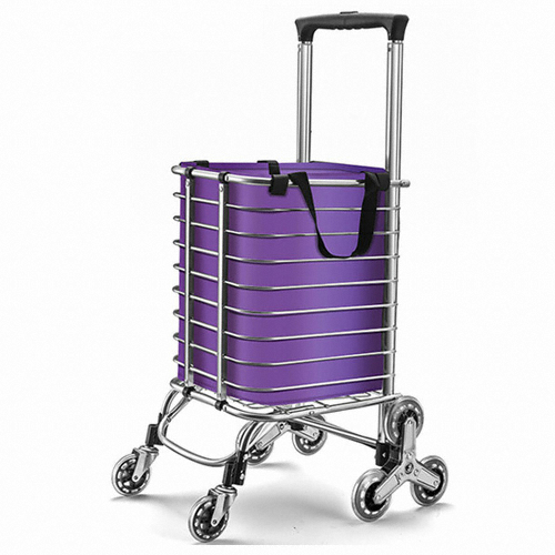  계단도 막오르는 8륜 장바구니 카트