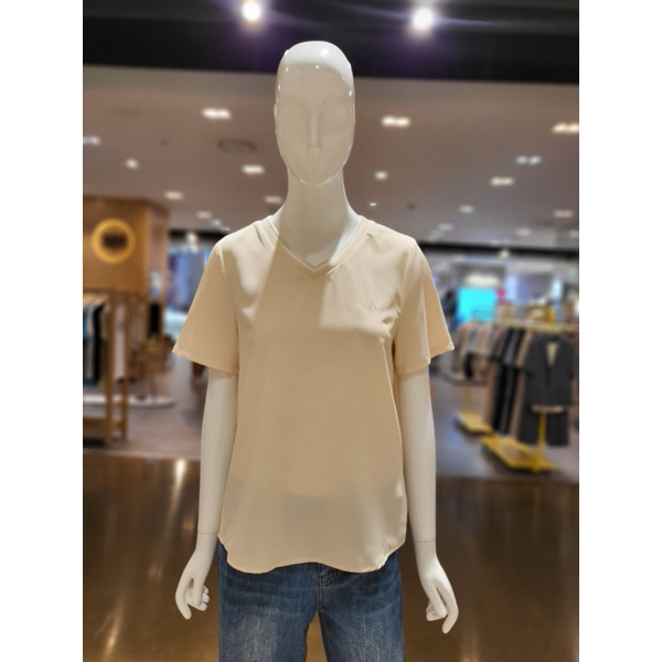 동광인터내셔날 비지트인뉴욕 브이넥 반팔 블라우스 VZ5SS72