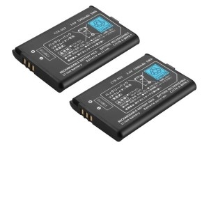 ���ٵ� ����ġ ���� ��Ʈ�ѷ� 2DS XL 3DS CTR-001 JAN-001 MIN-CTR-001�� 2�� 1300mAh CTR-0..