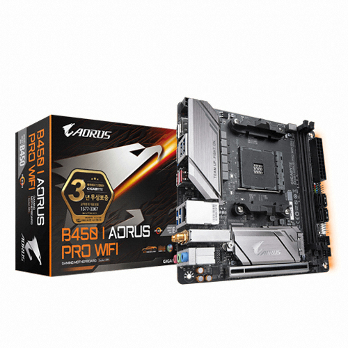 GIGABYTE B450 I AORUS PRO WiFi 제이씨현 : 다나와 가격비교