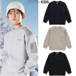 탑텐키즈 남아 밸런스 플리스 포켓 스웨트셔츠 MKE4TR1401_이미지