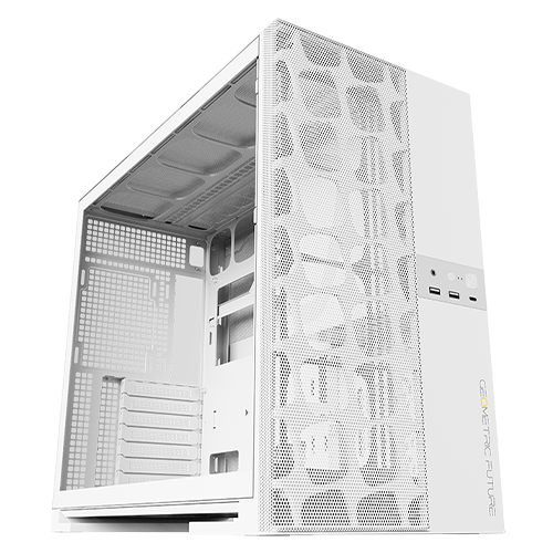 GEO메트릭퓨처 Model5 벤트 + Silence GI 140 ARGB (화이트 패키지)_이미지