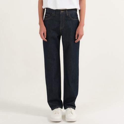  플랙진 플랙 남성 에센셜 스티즈 E01 스트레이트 생지 데님 팬츠 PJTI5SZE011