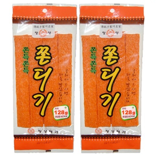 정성제과 쫀득쫀득 쫀디기 128g (20개)