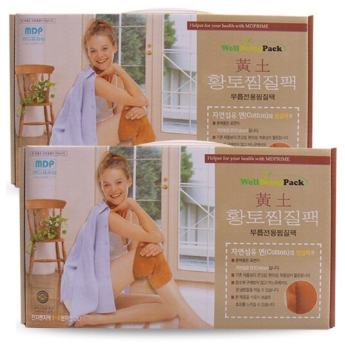 엠디프라임 무릎전용 황토 찜질팩 (2개)_이미지