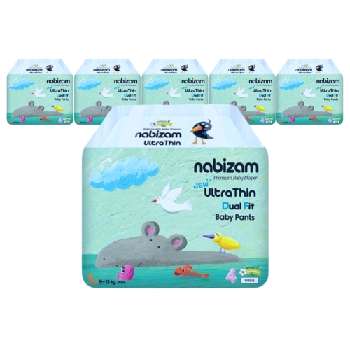 나비잠 울트라씬 듀얼핏 썸머팬티형 대형 공용 (180매)