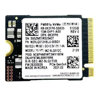 삼성전자 PM991a M.2 2230 NVMe 해외구매 (512GB)_이미지
