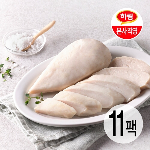 하림 수비드 닭가슴살 오리지널 100g (11개)_이미지