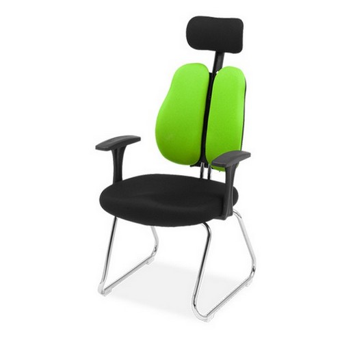 심포니 더블백 메쉬의자 팔걸이형