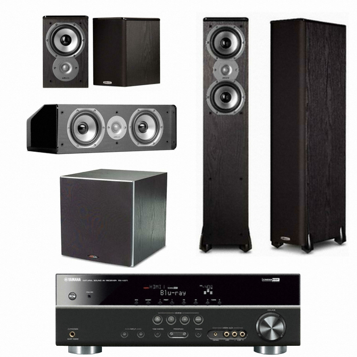 폴크오디오 TSi300 5.1채널 + 야마하 AV리시버 (RX-V371, PSW10)_이미지