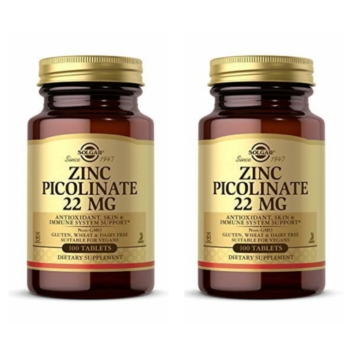 솔가 아연 피콜리네이트 22mg 100캡슐 (2개)_이미지