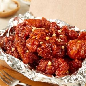 렌지쿠캣 닭강정 매콤달콤 250g 2팩 + 마늘간장 250g 2팩