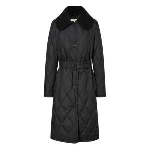 LF 헤지스레이디스 여성 블랙 스트랩 구스다운점퍼 731055 085