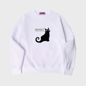 뉴해빗 국내판 맨투맨N/H EYE CONTACT 오버핏 기모 맨투맨_네이비 GOM4-4NH1195 136777