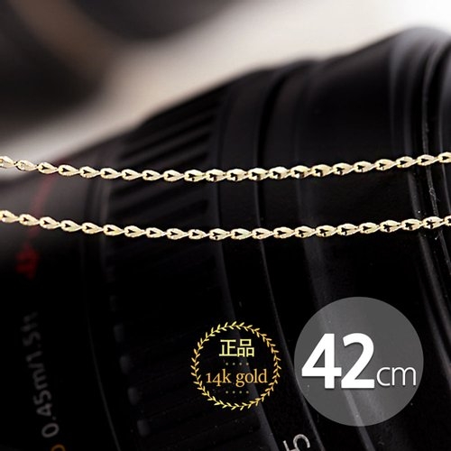 �̴Ͼ�Ʈ 14K Ƽ���ڸ� 42cm() K554 �����