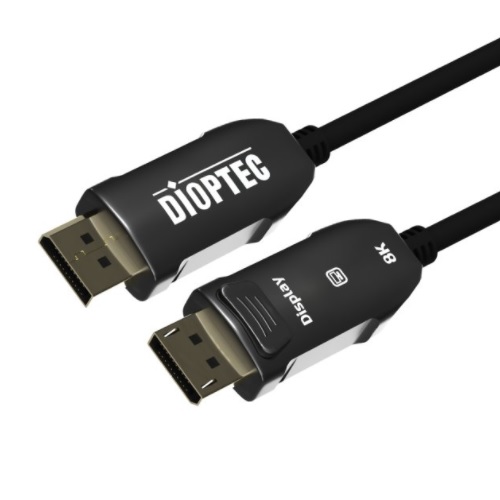 디옵텍 justlink DisplayPort v1.4 AOC 광케이블 (DP8K10-AOC, 10m)_이미지