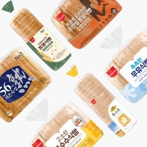 SPC삼립 56시간 저온숙성 로만밀 옥수수 우유 토스트 샌드위치 토종효모 통밀 식빵_이미지