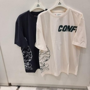 CB01 면터치 추잡곰 반팔 티셔츠 A242B1332B