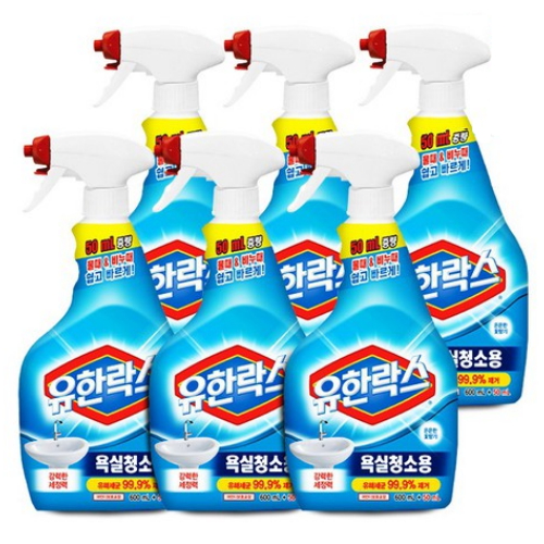 유한양행 욕실청소용 650ml (6개)_이미지