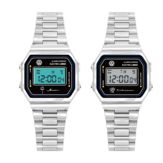 폭스바겐 탄생화 시계 VW-BEETLE-FLOWER_이미지