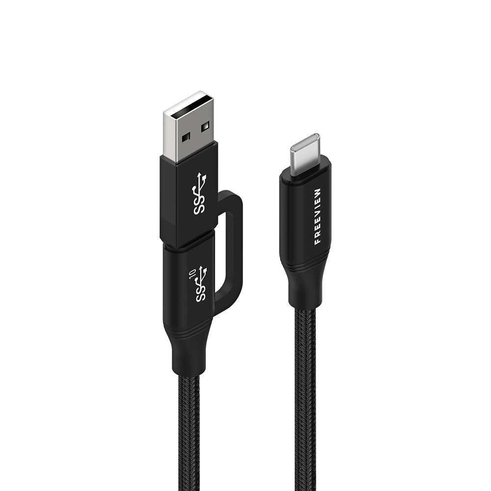 고랩 프리뷰 USB 3.1 2in1 멀티 충전 케이블 GLC2 (1m)_이미지