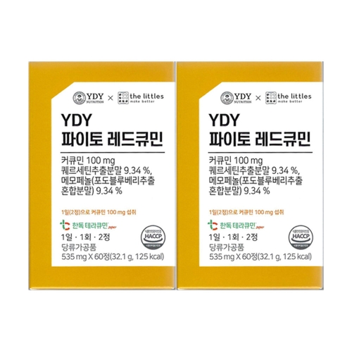 와이디와이헬스케어 YDY YDY 파이토 레드큐민 535mg 60정 (2개)