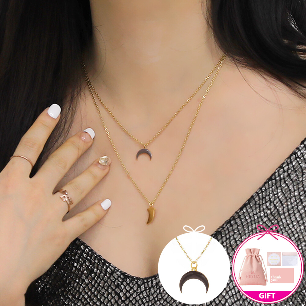 헤스티아 Laney Surgical Steel Necklace 서지컬 목걸이/HTSC-21156_이미지