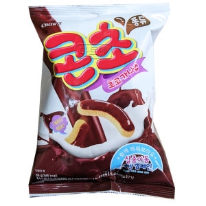 크라운제과 콘초 초코가나슈 66g (9개)_이미지