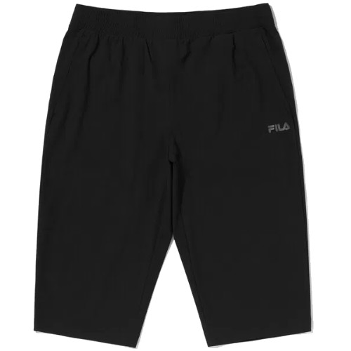 휠라 냉감 스트레치 7부 트레이닝 팬츠 FS2FPG2204M (BLK, 블랙)_이미지