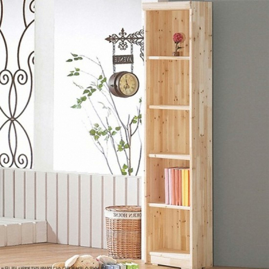 리젠가구 하이우드 베일리 5단 원목책장 450_이미지