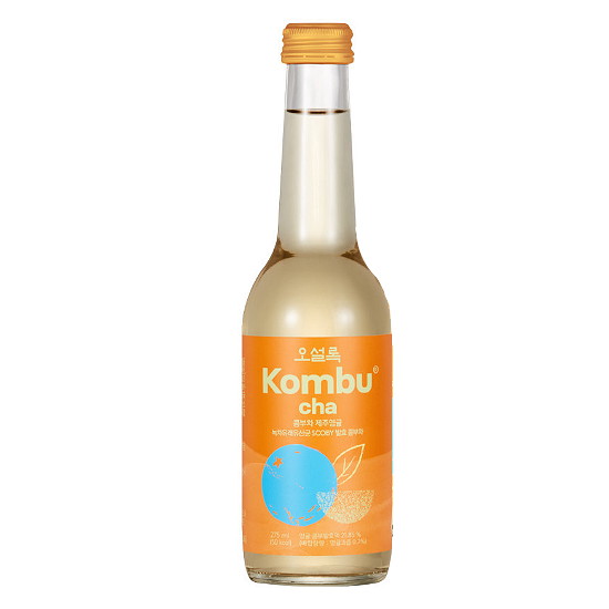 아모레퍼시픽 오설록 콤부차 제주영귤 275ml (4개)