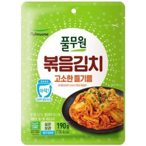 고소한 들기름 볶음김치 190g
