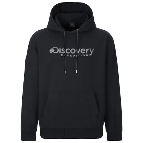 디스커버리 익스페디션 로고 그래픽 후드티 DXHD21054-BKS