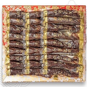 우체국쇼핑 홍삼정과 비단지함 한뿌리개별포장 1kg