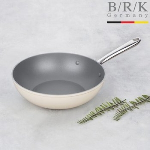 BRK 에볼루션 풀 인덕션 궁중팬 밀크 [24cm]