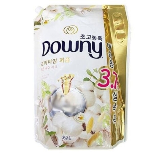 다우니 향수 컬렉션 코튼 퓨어 러브 리필 2.6L (6개)_이미지