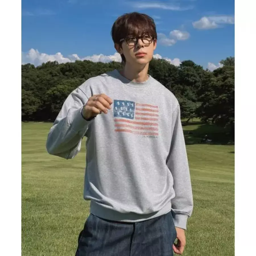American Flag 맨투맨 / WHMWG2492U